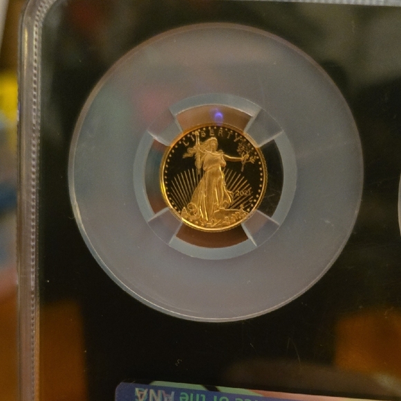2021 Eagle T1 & T2 Solid Gold Coin Set - Picture 9 of 10
